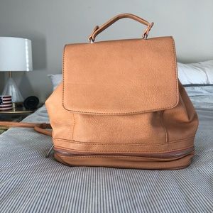 Free People Vegan Leather Backpack